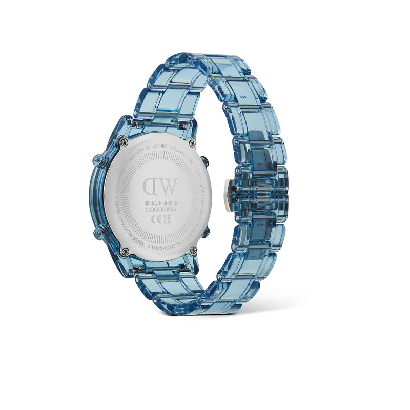 Digital Light Blue Light Blue Watch