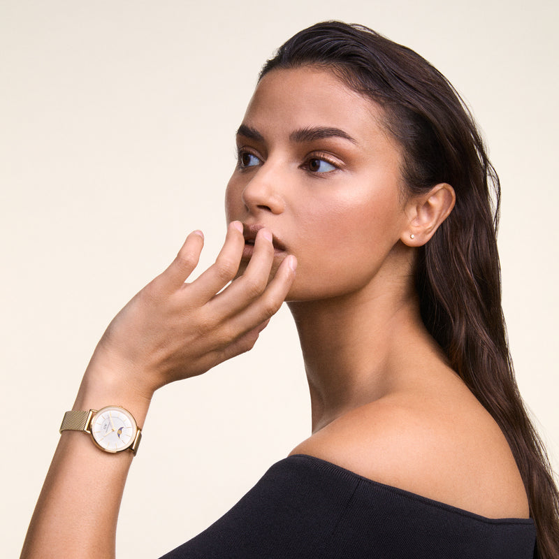 Petite Moonphase Evergold White Gold Watch