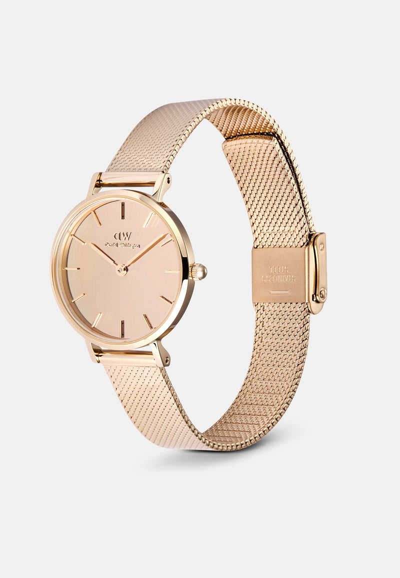 Reloj Petite Reflection de oro rosa