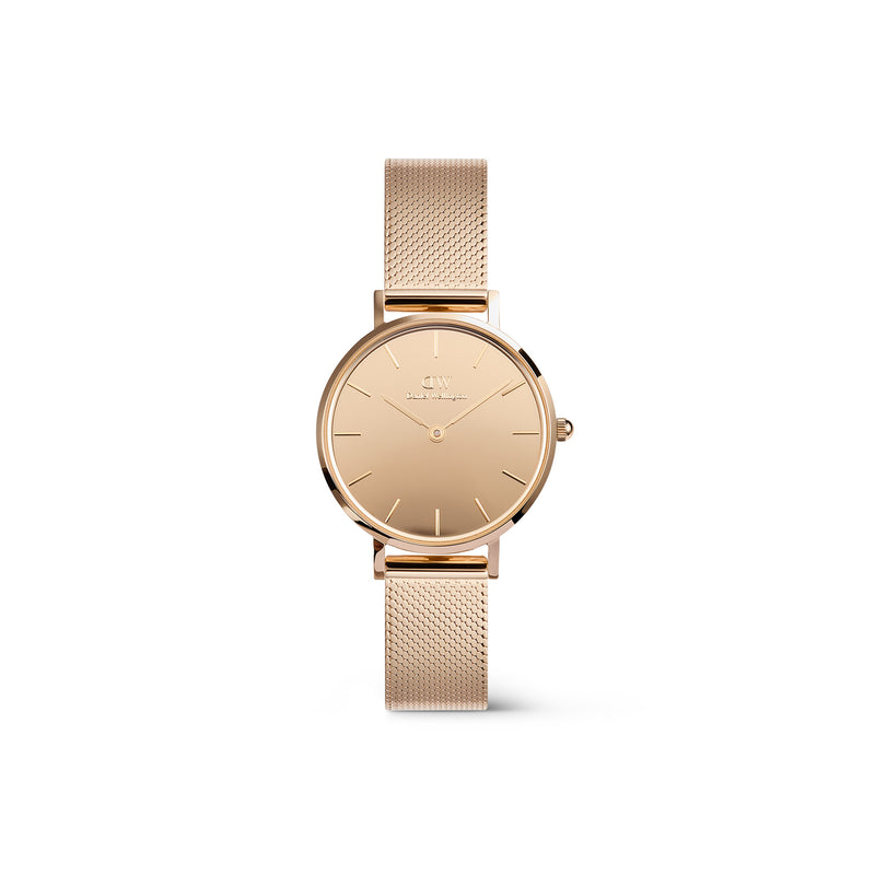 Reloj Petite Reflection de oro rosa