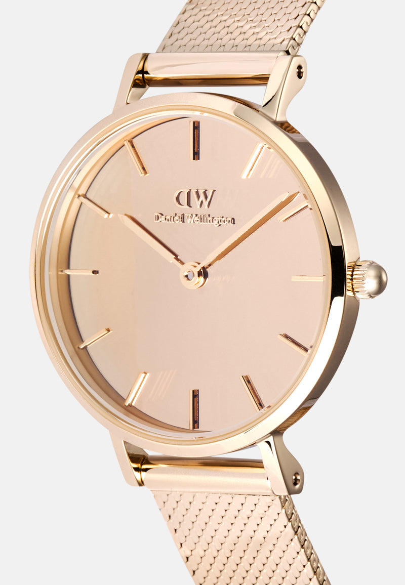 Reloj Petite Reflection de oro rosa