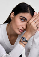 Petite Reflection Silver Watch