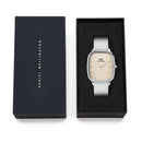 Marlon Sterling Wire Linen Silver Watch
