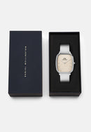 Marlon Sterling Wire Linen Silver Watch