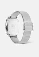 Marlon Sterling Wire Linen Silver Watch