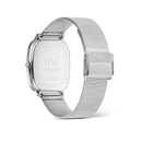 Marlon Sterling Wire Linen Silver Watch