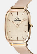 Marlon Melrose Wire Linen Rose Gold Watch