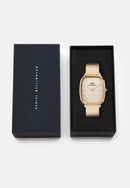 Marlon Melrose Wire Linen Rose Gold Watch