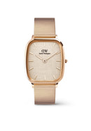Marlon Melrose Wire Linen Rose Gold Watch