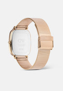 Marlon Melrose Wire Linen Rose Gold Watch