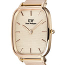Marlon Melrose Wire Linen Rose Gold Watch