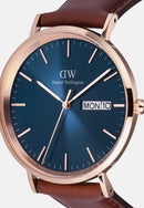 Classic Day Display St Mawes Actic Rose Gold Watch