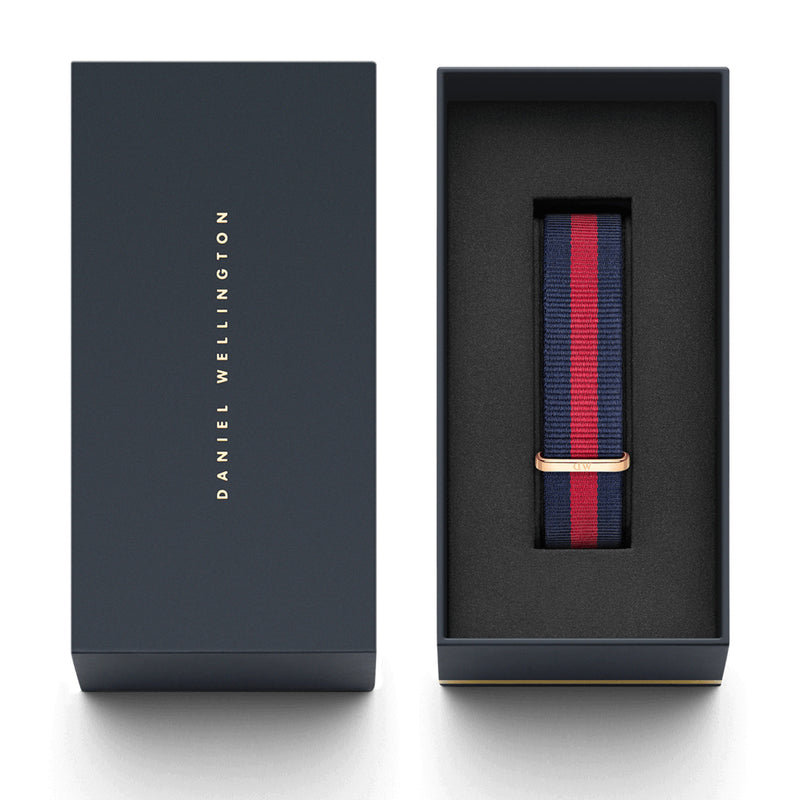 Classic Oxford Rose Gold Watch Strap