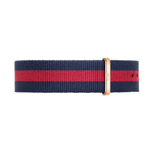 Classic Oxford Rose Gold Watch Strap