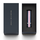 Pulsera de reloj clásica de plata Southampton