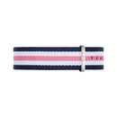 Pulsera de reloj clásica de plata Southampton
