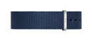 Pulsera de reloj clásica de plata Bayswater