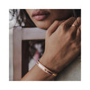 Emalie Bracelet Dusty Rose Rose Gold Dusty Rose