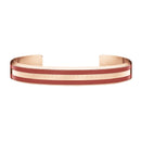 Bracelet Emalie Red Rose Gold Medium