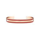Bracelet Emalie Red Rose Gold Small