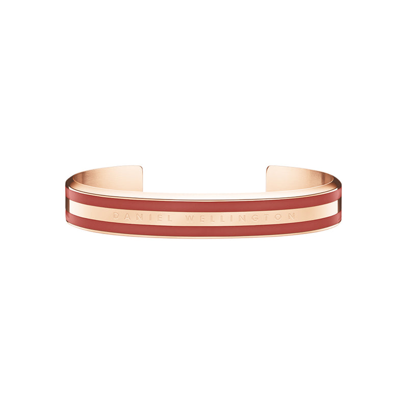 Bracelet Emalie Red Rose Gold Small