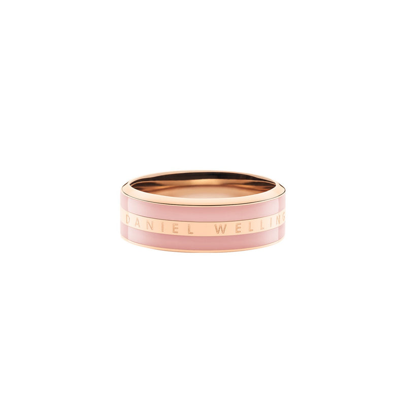Anillo Emalie Rosa Polvorienta Oro Rosa Rosa Polvorienta