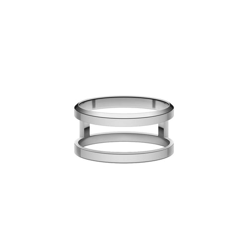 Bague Elan Dual Silver