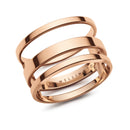 Anillo Elan Triada de Oro Rosa