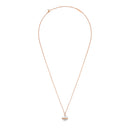Collar Aspiración de Oro Rosa Blanco