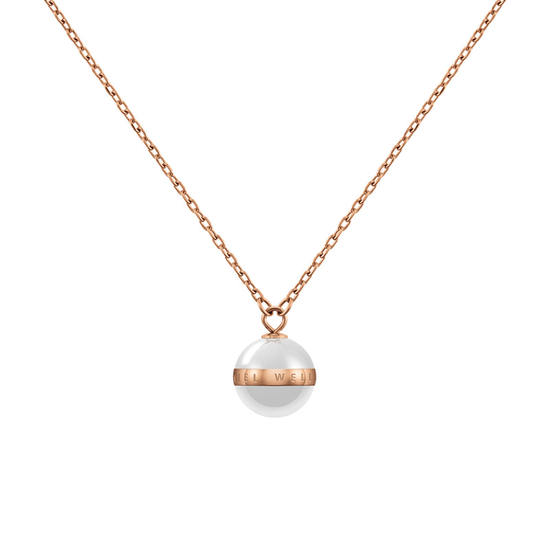 Collar Aspiración de Oro Rosa Blanco