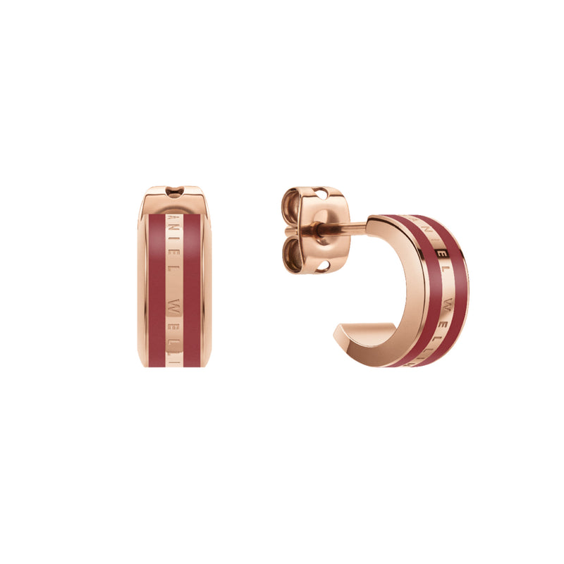 Boucles D'oreille Emalie Cherry Blush Rose Gold