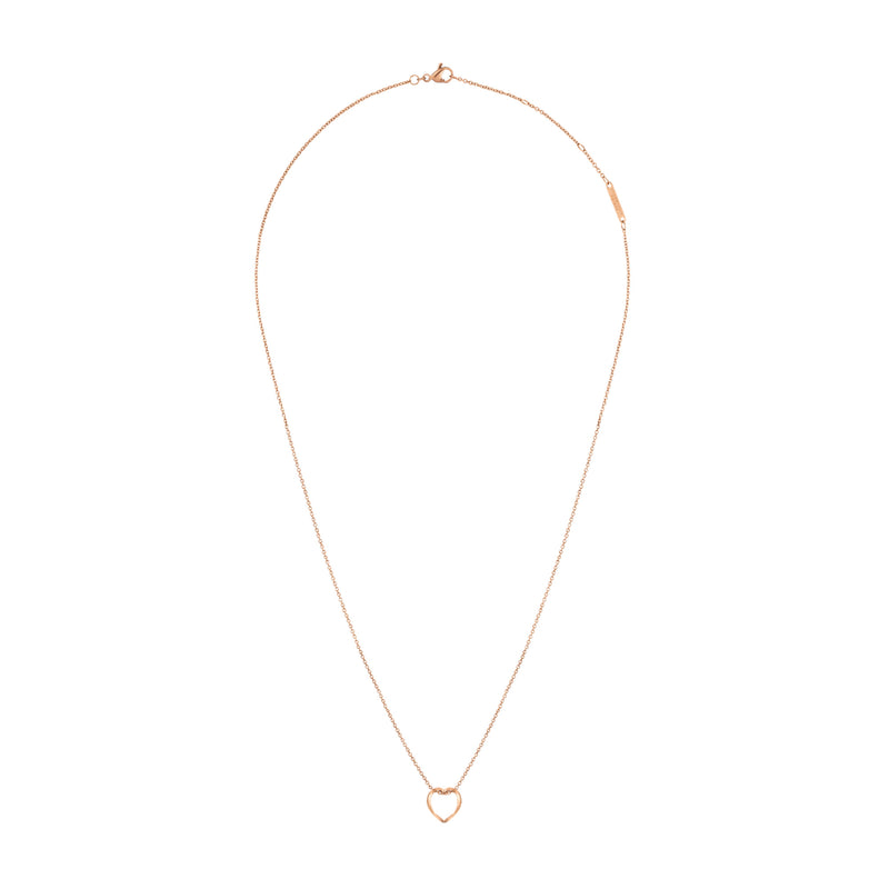 Collier Elan le Coeur Rose Gold