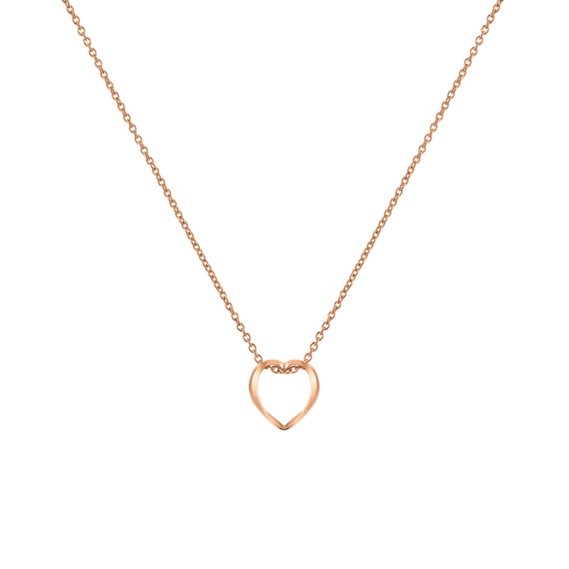 Collier Elan le Coeur Rose Gold
