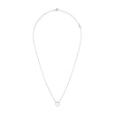 Elan le Coeur Necklace Silver