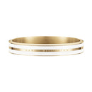 Emalie Infinite Gold Satin White
