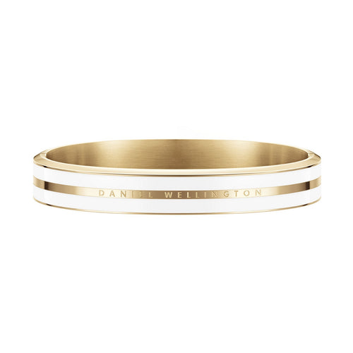 Emalie Infinite Gold Satin White
