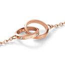 Classic Lumine Unity Rose Gold Bracelet
