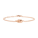 Classic Lumine Unity Rose Gold Bracelet