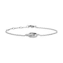 Pulsera clásica de plata Lumine Unity