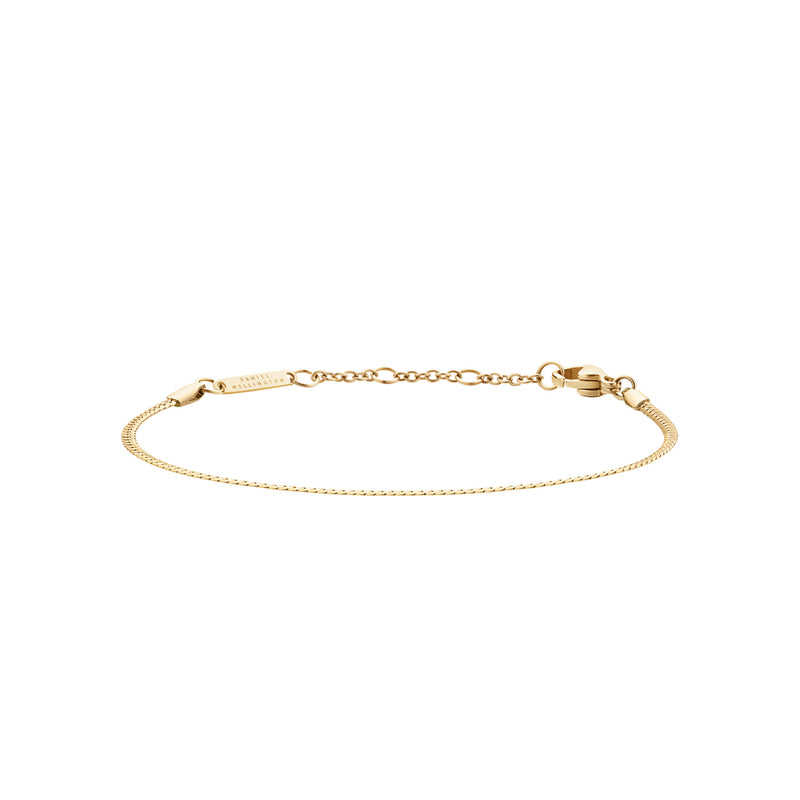 Pulsera Elan de cadena plana en oro