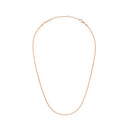 Elan Flat Chain Short Rose Gold Necklace