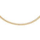Flat Chain Gold Necklace