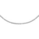 Collar corto Elan Box Chain de plata