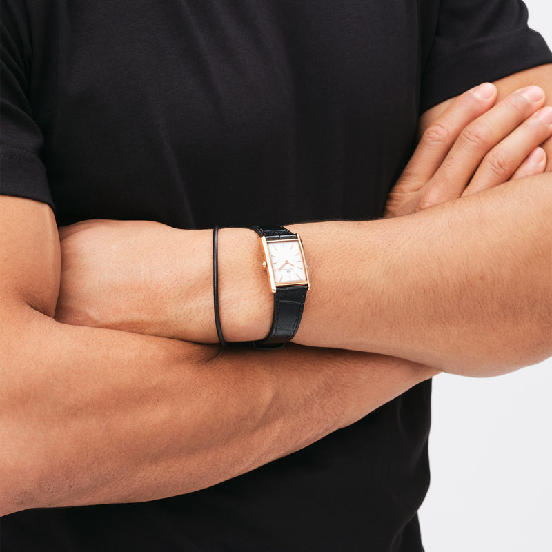 Bracelet Leather 2.8 Sheffield 205Mm Rose Gold