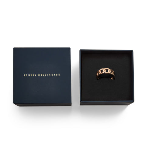 Bague Chain Ring Rose Gold