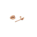 Micro Moon Rose Gold Earring
