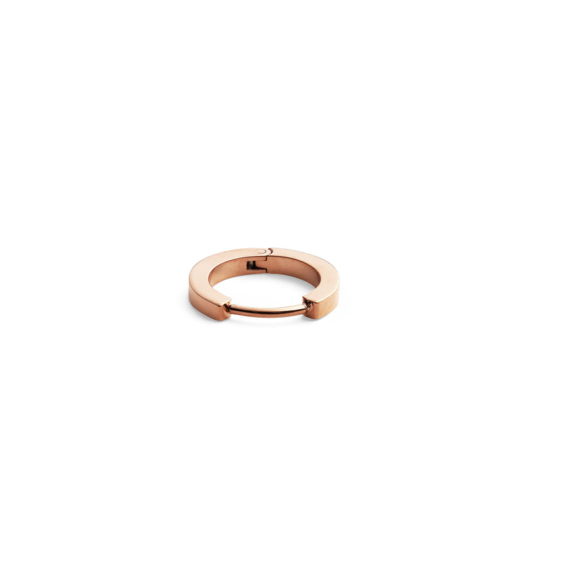 Rose Gold Micro Hoop Earring