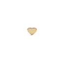 Micro Heart Gold Earring
