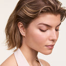 Micro Hoop Gold Earring