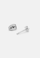 Micro Crystal Star Silver Earring